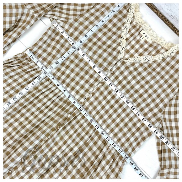 POL DISCOUNTED Farmhouse Vintage Prairie Dress - Picture 12 of 15